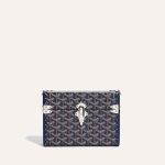 Goyard Cassette Trunk Bag Navy Blue - Image 2